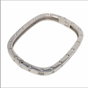 Silver rectangle bangle bracelet NEW